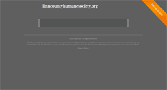 Desktop Screenshot of linncountyhumanesociety.org